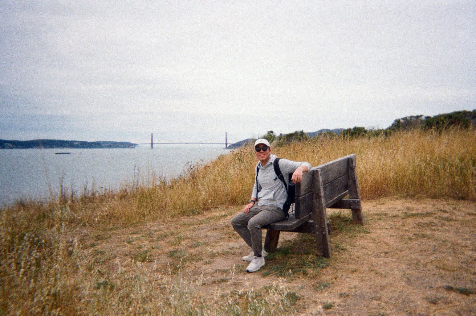 Brandon on Angel Island