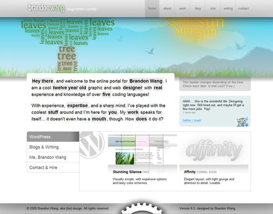 v6.5 home page